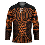 Karaka Maori Ta Moko Poutama Art Hockey Jersey - Aussie Hoodie