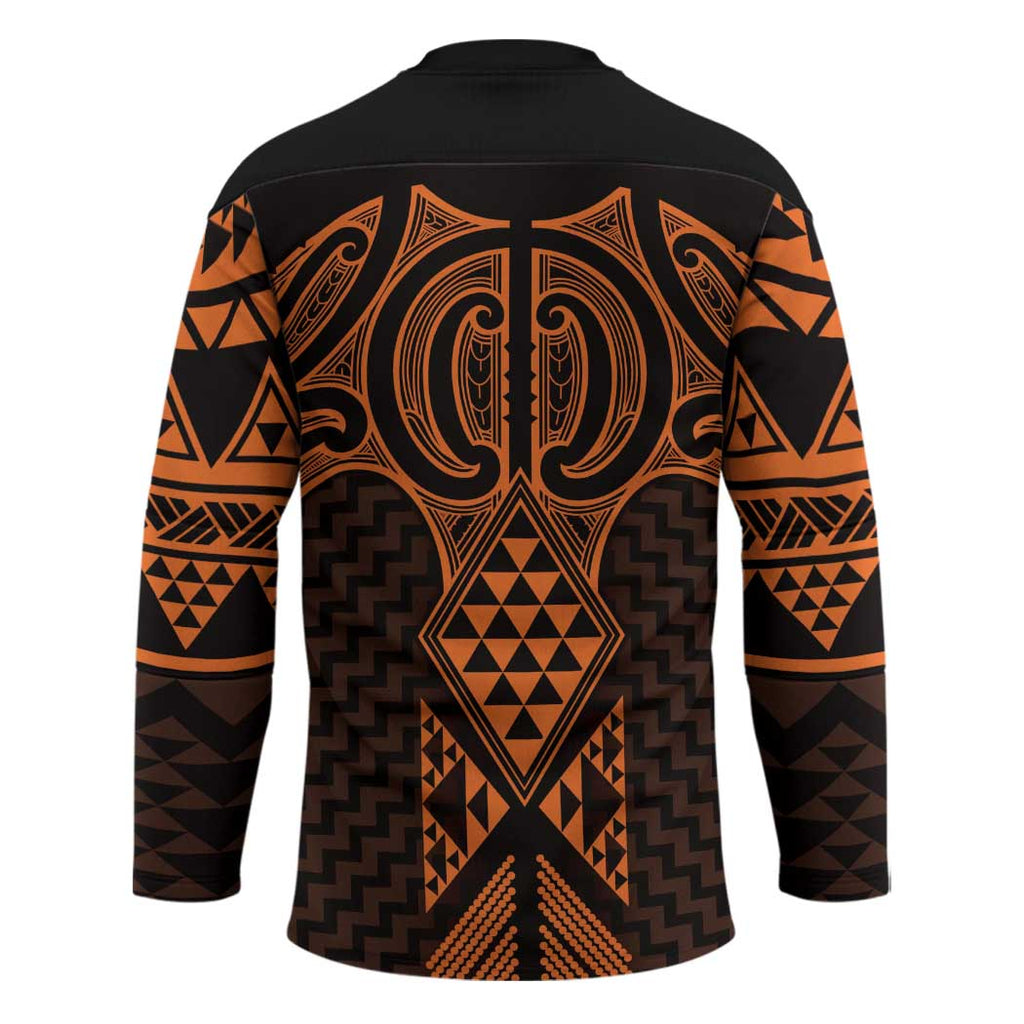 Karaka Maori Ta Moko Poutama Art Hockey Jersey - Aussie Hoodie