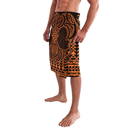 Karaka Maori Ta Moko Poutama Art Lavalava