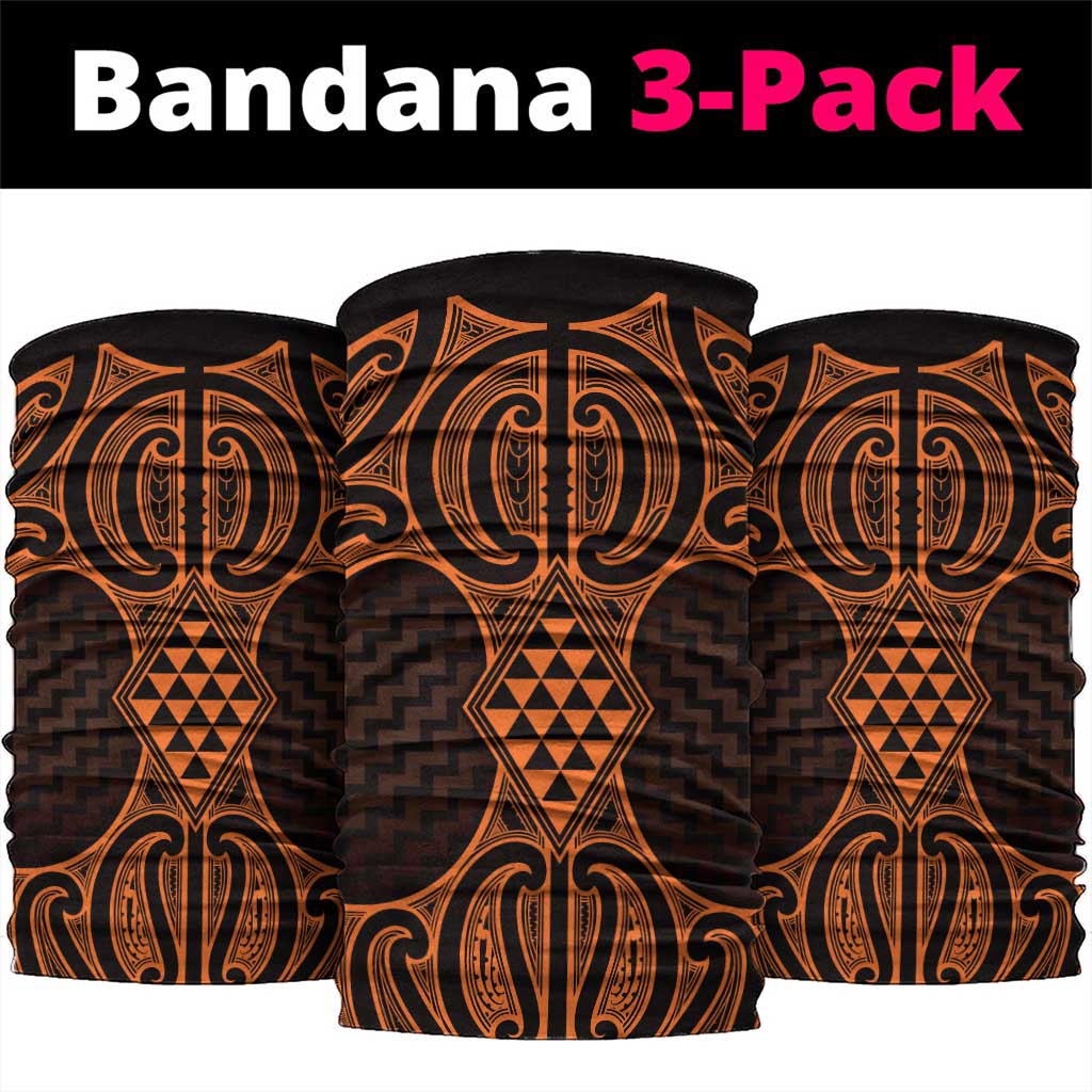 Karaka Maori Ta Moko Poutama Art Neck Gaiter - Aussie Hoodie