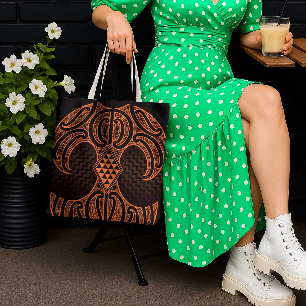 Karaka Maori Ta Moko Poutama Art Tote Bag - Aussie Hoodie