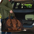 Karaka Maori Ta Moko Poutama Art Travel Bag - Aussie Hoodie