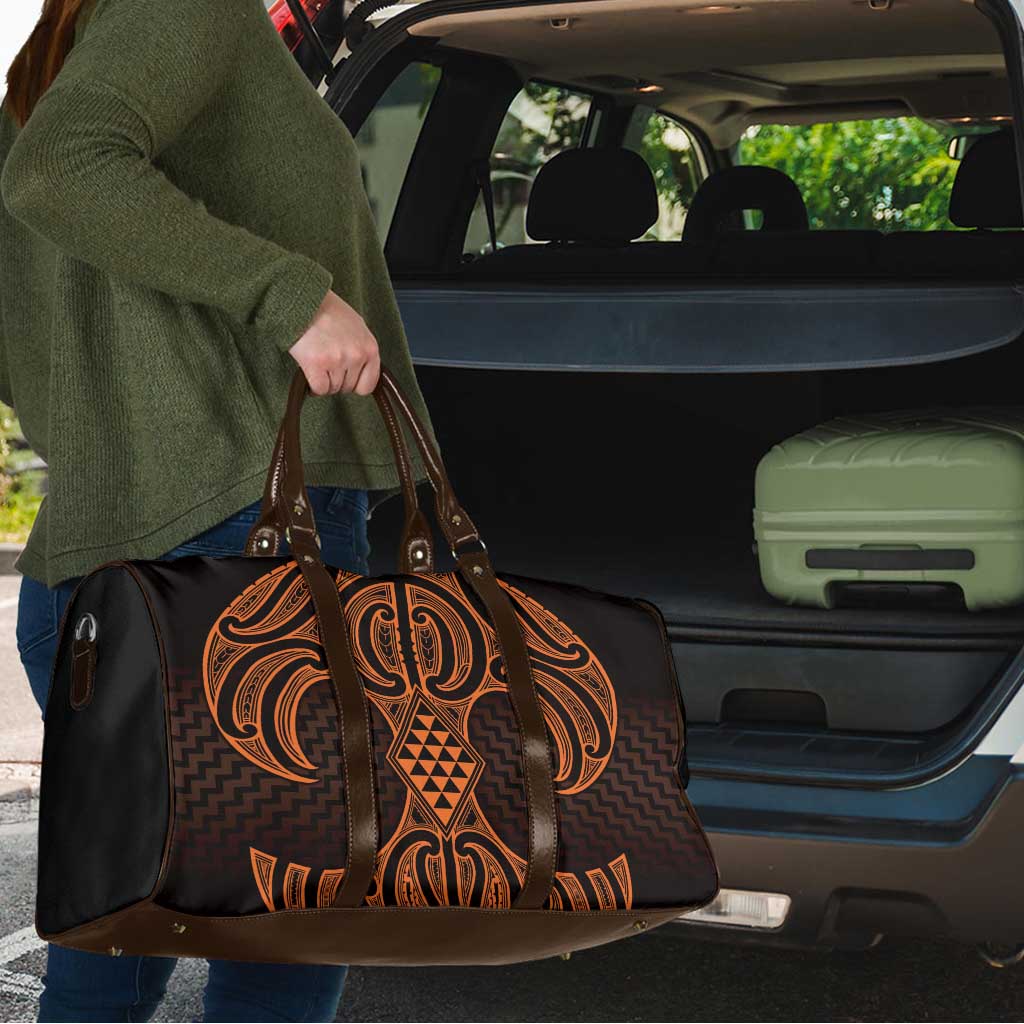 Karaka Maori Ta Moko Poutama Art Travel Bag - Aussie Hoodie