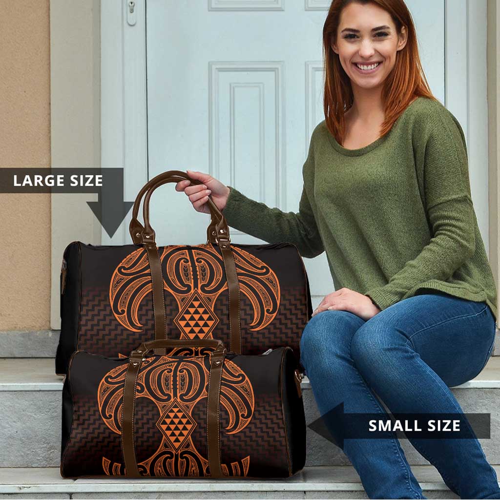 Karaka Maori Ta Moko Poutama Art Travel Bag - Aussie Hoodie