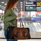 Karaka Maori Ta Moko Poutama Art Travel Bag - Aussie Hoodie