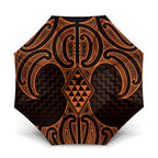 Karaka Maori Ta Moko Poutama Art Umbrella - Aussie Hoodie