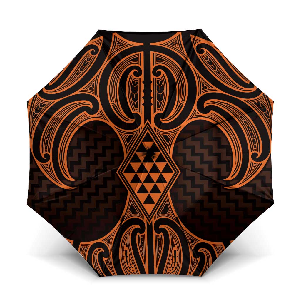 Karaka Maori Ta Moko Poutama Art Umbrella - Aussie Hoodie
