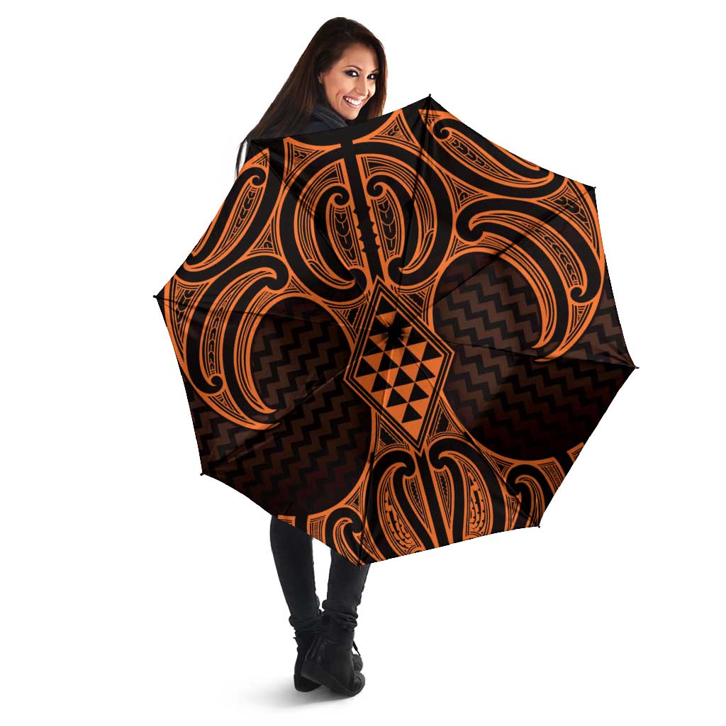 Karaka Maori Ta Moko Poutama Art Umbrella - Aussie Hoodie