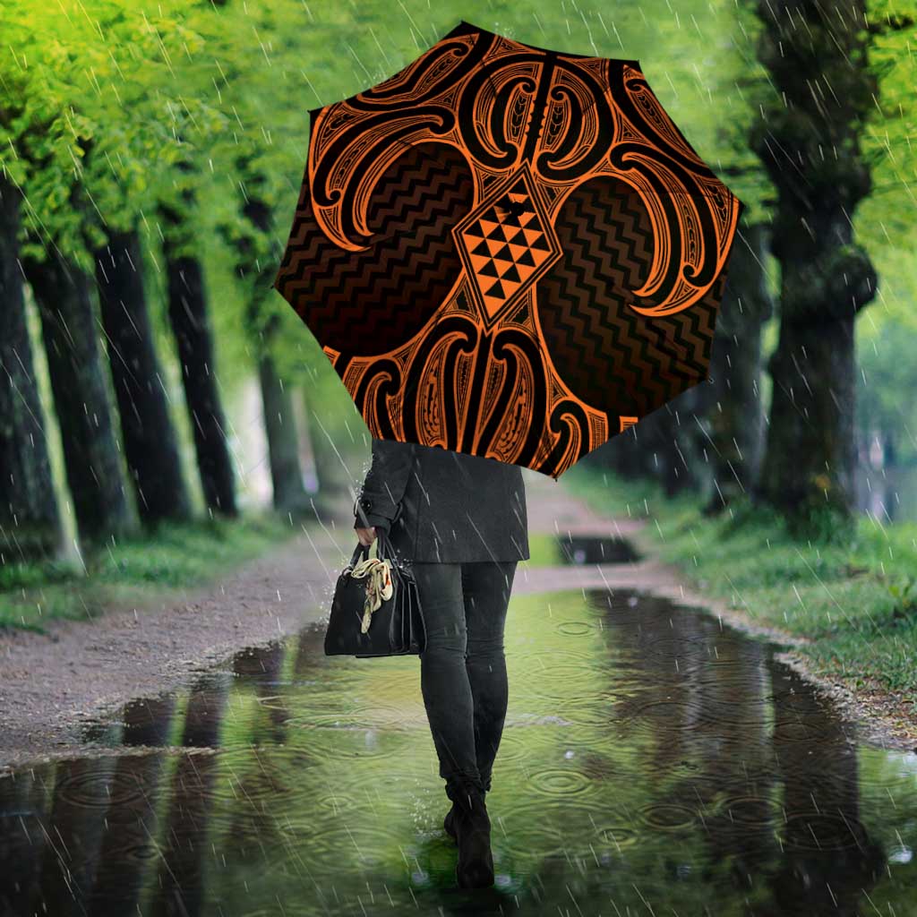 Karaka Maori Ta Moko Poutama Art Umbrella - Aussie Hoodie