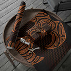 Karaka Maori Ta Moko Poutama Art Wrapping Paper - Aussie Hoodie