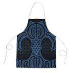 Kikorangi Maori Ta Moko Poutama Art Apron - Aussie Hoodie