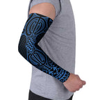 Kikorangi Maori Ta Moko Poutama Art Arm Sleeves - Aussie Hoodie