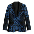 Kikorangi Maori Ta Moko Poutama Art Blazer - Aussie Hoodie