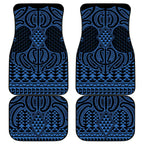 Kikorangi Maori Ta Moko Poutama Art Car Mats