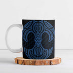 Kikorangi Maori Ta Moko Poutama Art Ceramic Mug - Aussie Hoodie