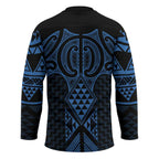 Kikorangi Maori Ta Moko Poutama Art Hockey Jersey - Aussie Hoodie