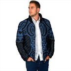 Kikorangi Maori Ta Moko Poutama Art Padded Jacket - Aussie Hoodie