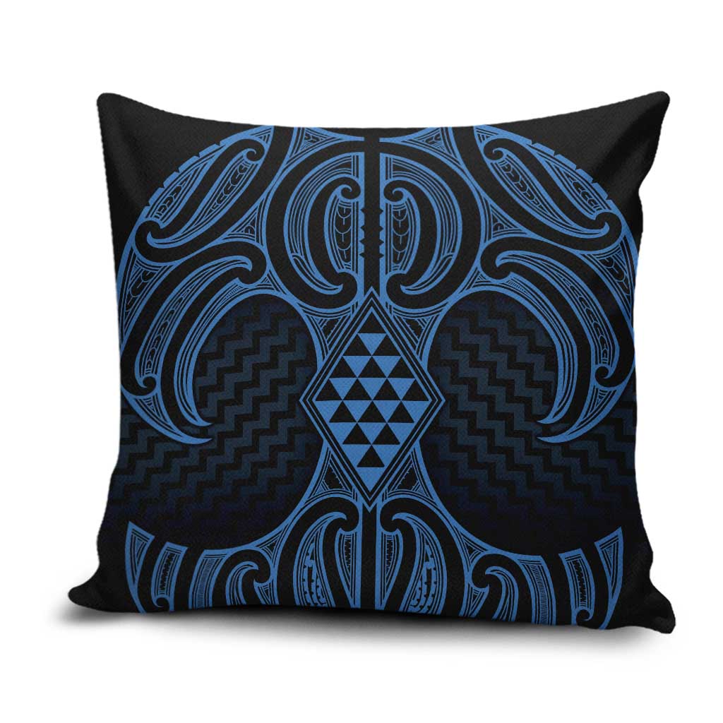 Kikorangi Maori Ta Moko Poutama Art Pillow Cover - Aussie Hoodie