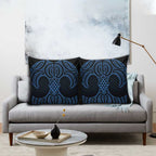 Kikorangi Maori Ta Moko Poutama Art Pillow Cover - Aussie Hoodie
