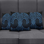 Kikorangi Maori Ta Moko Poutama Art Pillow Cover - Aussie Hoodie