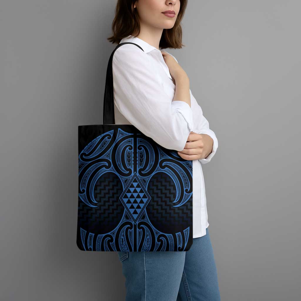 Kikorangi Maori Ta Moko Poutama Art Tote Bag - Aussie Hoodie