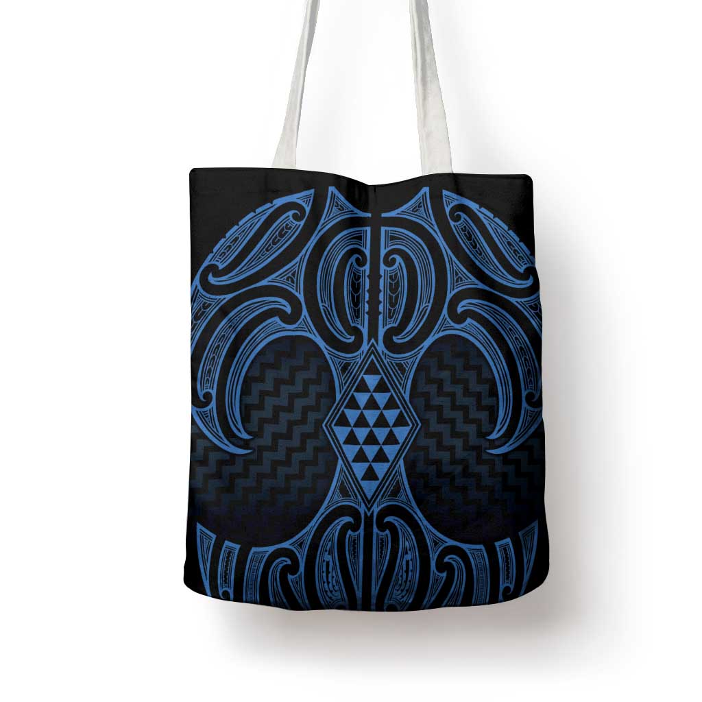 Kikorangi Maori Ta Moko Poutama Art Tote Bag - Aussie Hoodie