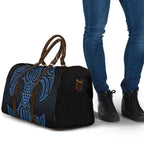 Kikorangi Maori Ta Moko Poutama Art Travel Bag - Aussie Hoodie