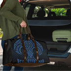 Kikorangi Maori Ta Moko Poutama Art Travel Bag - Aussie Hoodie