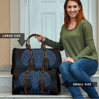 Kikorangi Maori Ta Moko Poutama Art Travel Bag - Aussie Hoodie