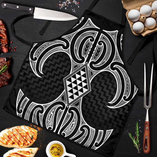 Ma Maori Ta Moko Poutama Art Apron - Aussie Hoodie