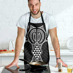 Ma Maori Ta Moko Poutama Art Apron - Aussie Hoodie