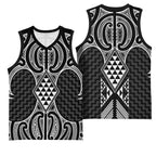 Ma Maori Ta Moko Poutama Art Basketball Jersey - Aussie Hoodie