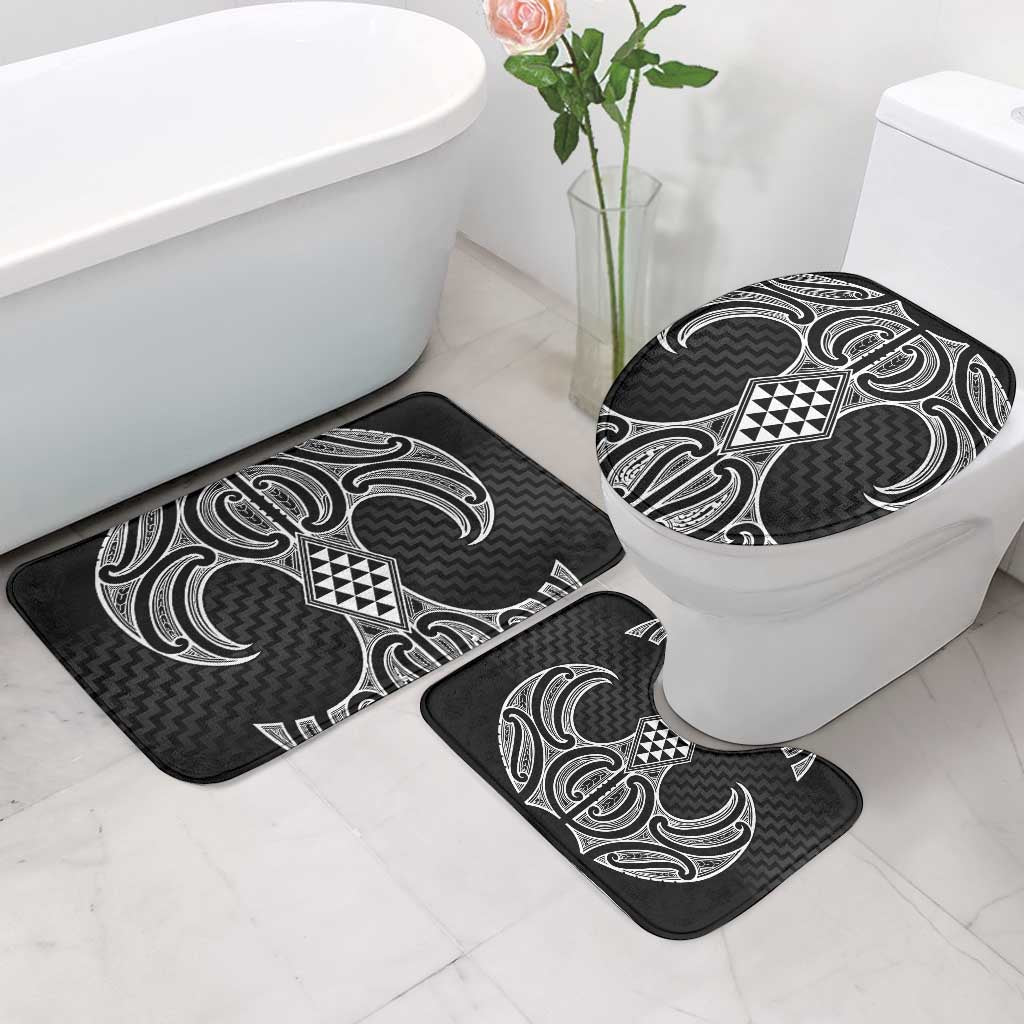 Ma Maori Ta Moko Poutama Art Bathroom Set - Aussie Hoodie