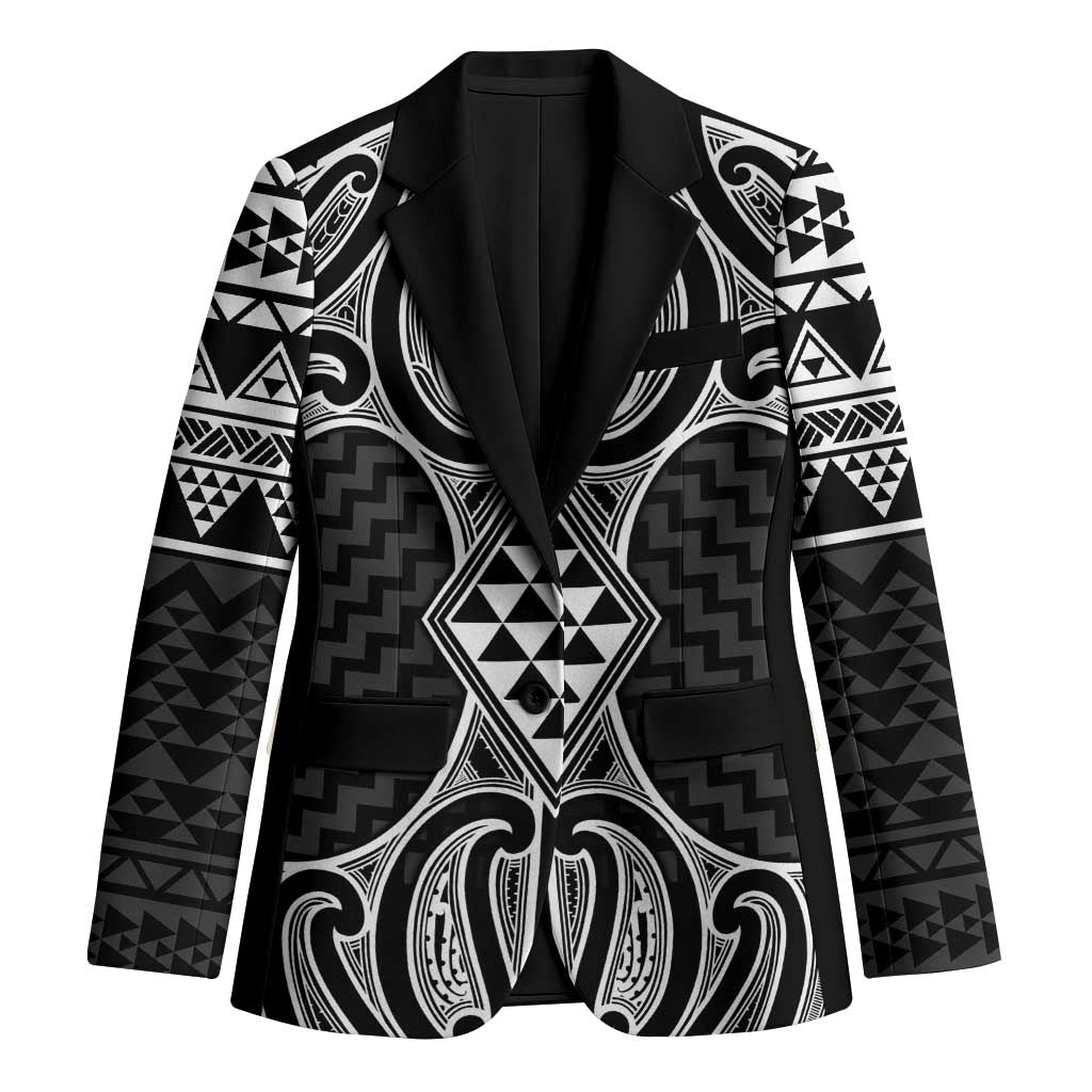 Ma Maori Ta Moko Poutama Art Blazer - Aussie Hoodie