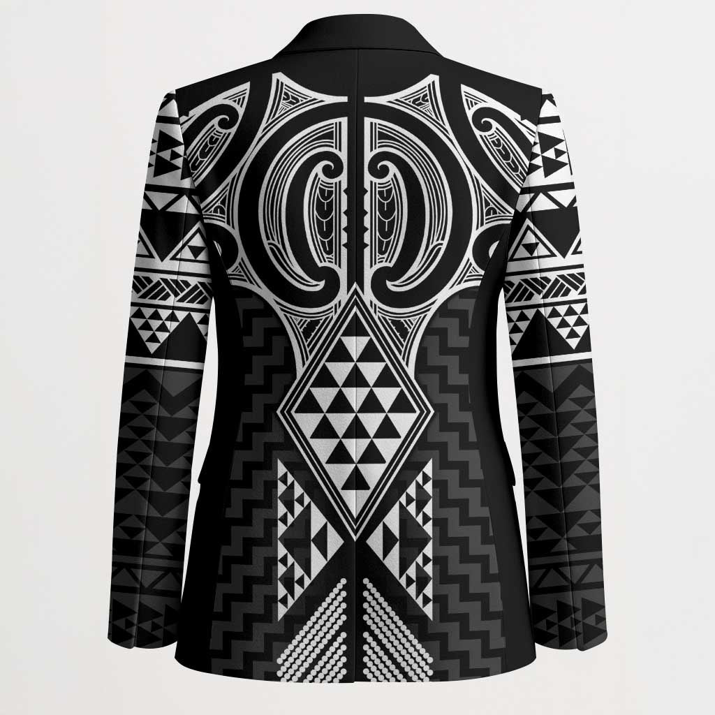 Ma Maori Ta Moko Poutama Art Blazer - Aussie Hoodie