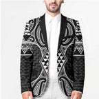 Ma Maori Ta Moko Poutama Art Blazer - Aussie Hoodie