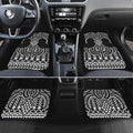 Ma Maori Ta Moko Poutama Art Car Mats