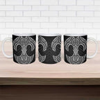Ma Maori Ta Moko Poutama Art Ceramic Mug - Aussie Hoodie