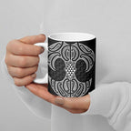 Ma Maori Ta Moko Poutama Art Ceramic Mug - Aussie Hoodie