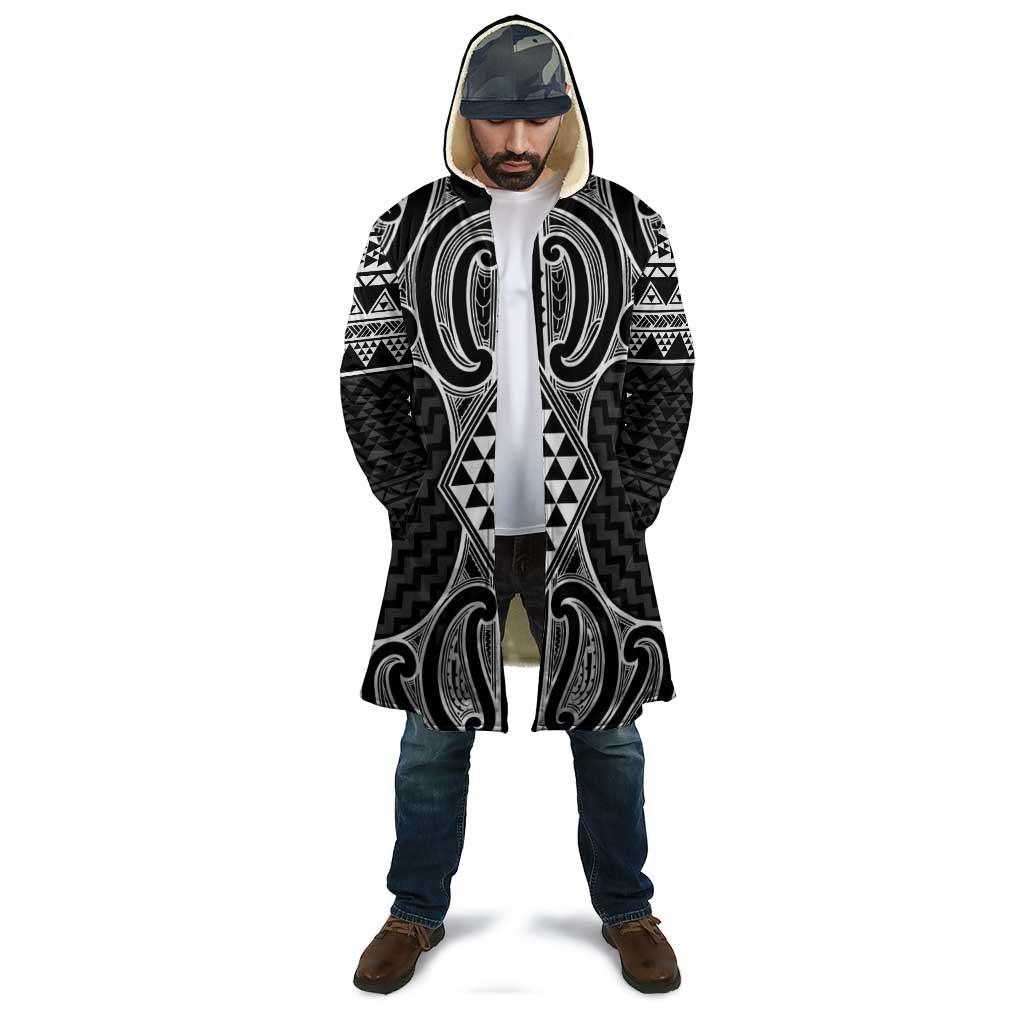 Ma Maori Ta Moko Poutama Art Cloak - Aussie Hoodie