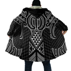 Ma Maori Ta Moko Poutama Art Cloak - Aussie Hoodie