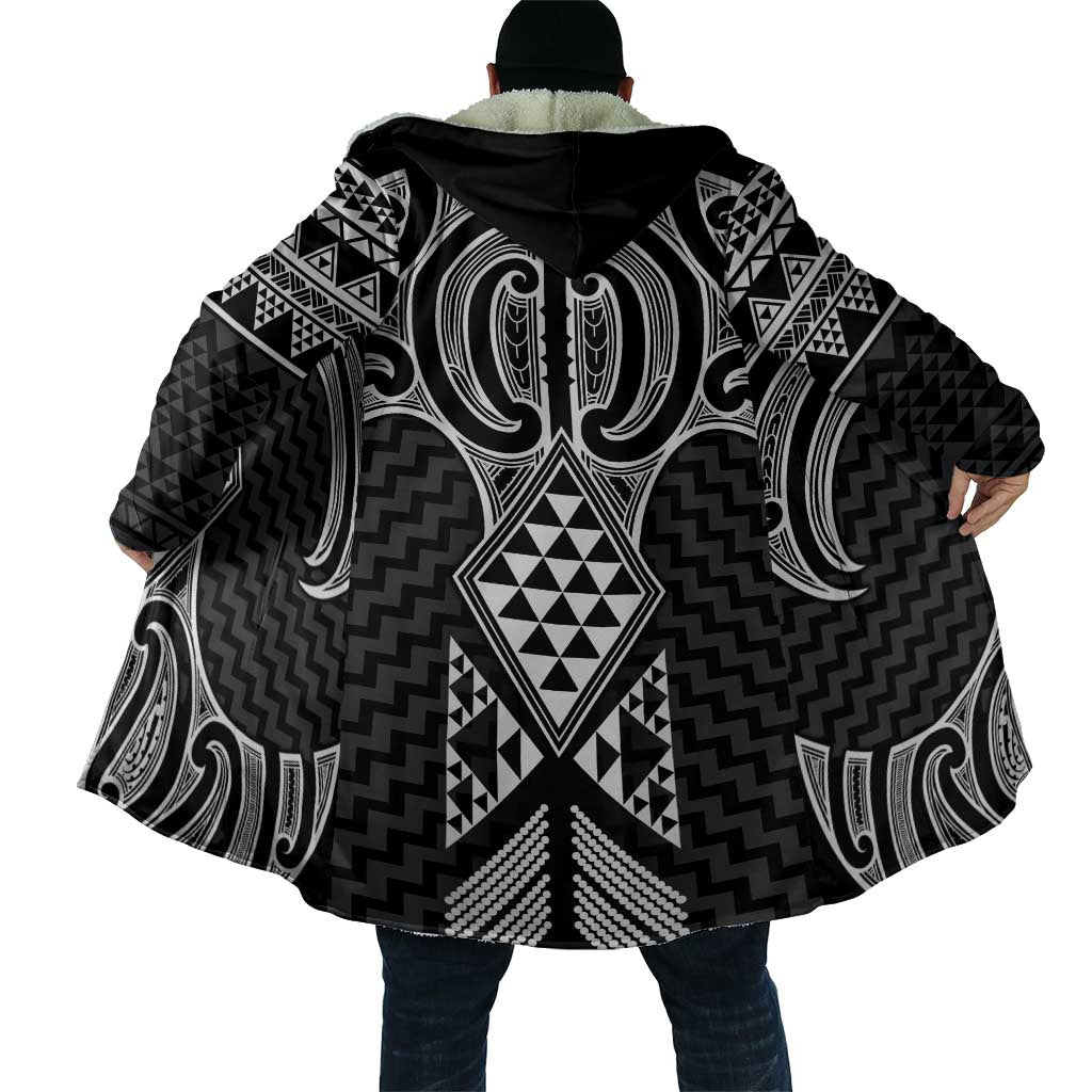 Ma Maori Ta Moko Poutama Art Cloak - Aussie Hoodie