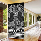 Ma Maori Ta Moko Poutama Art Door Cover - Aussie Hoodie