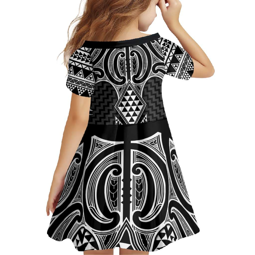 Ma Maori Ta Moko Poutama Art Family Matching Tank Maxi Dress and Hawaiian Shirt