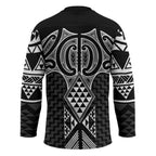 Ma Maori Ta Moko Poutama Art Hockey Jersey - Aussie Hoodie