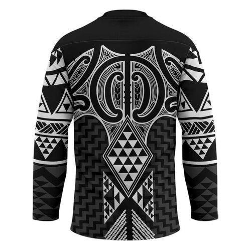 Ma Maori Ta Moko Poutama Art Hockey Jersey - Aussie Hoodie