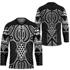 Ma Maori Ta Moko Poutama Art Hockey Jersey - Aussie Hoodie