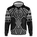 Ma Maori Ta Moko Poutama Art Hoodie
