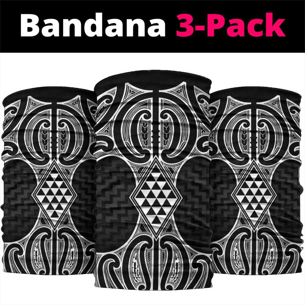 Ma Maori Ta Moko Poutama Art Neck Gaiter - Aussie Hoodie