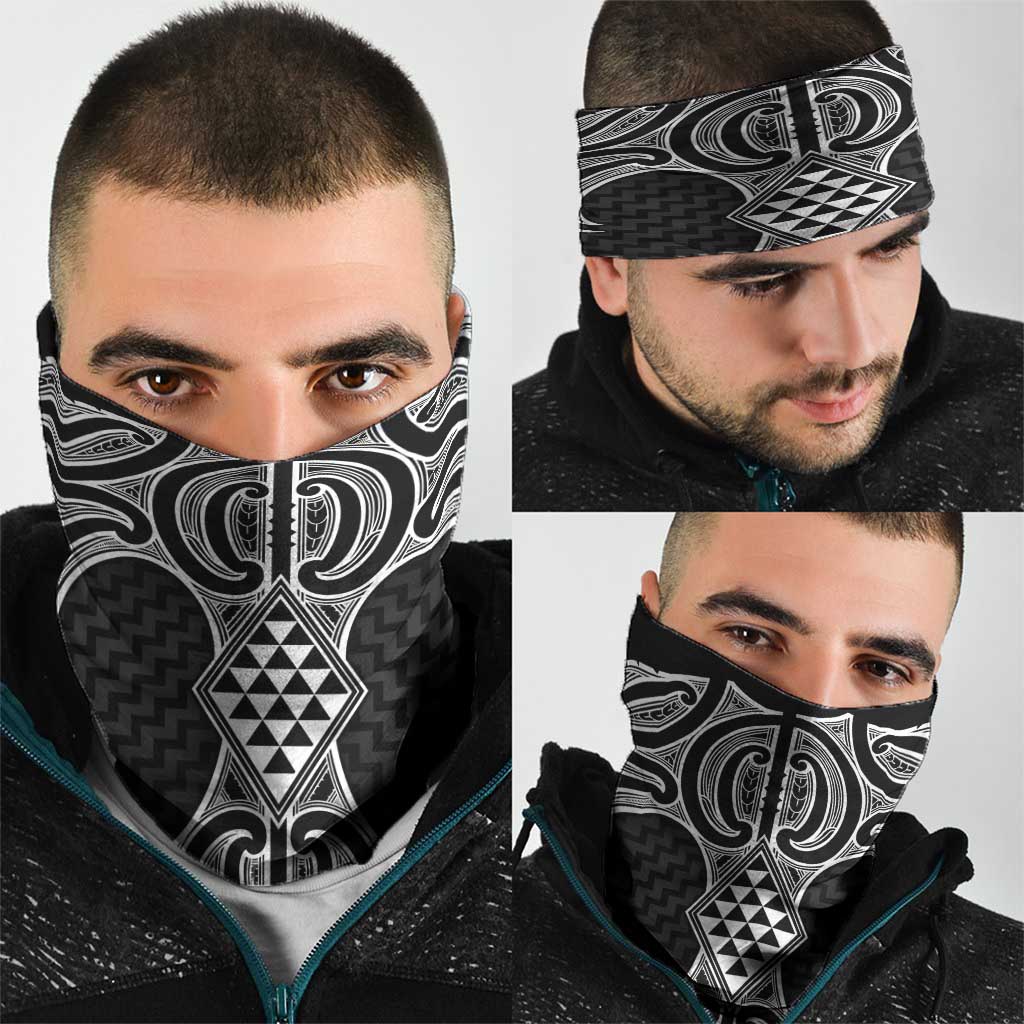 Ma Maori Ta Moko Poutama Art Neck Gaiter - Aussie Hoodie